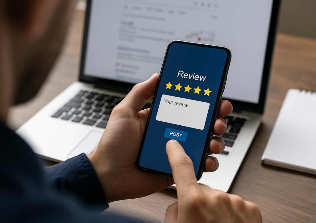 avis google renseigné par client